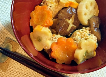 【2025年12月】はな麩とつみれの煮物（5～6人分）