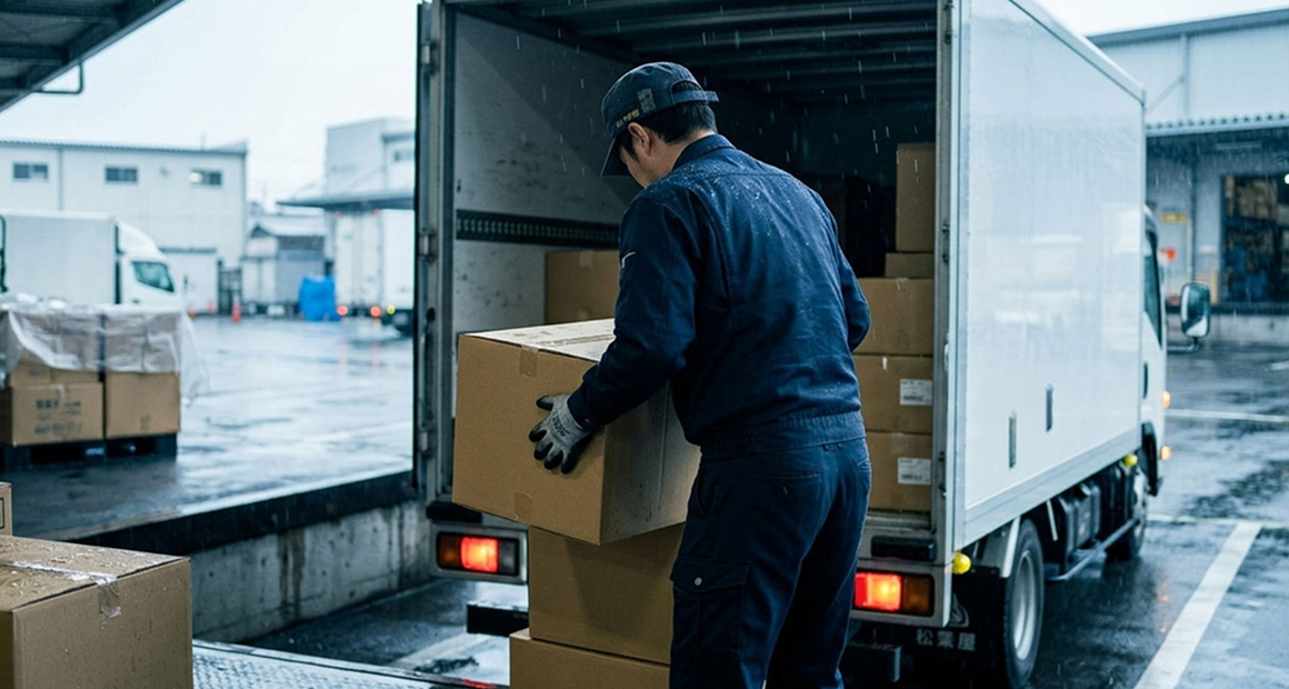 配送業務の様子イメージ