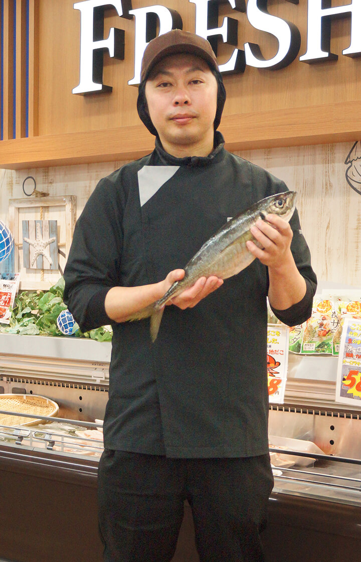 鮮魚担当