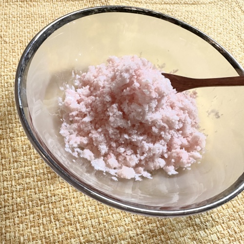 スイカのヨーグルトシャーベット・スイカの皮のお漬物（4人分）