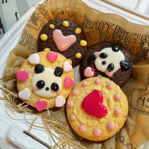 チョコペンデコレーション（パンダ）