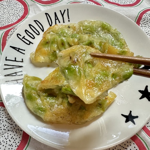 枝豆いっぱいのチーズおつまみ