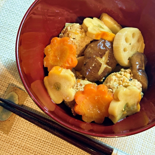 はな麩とつみれの煮物（5～6人分）