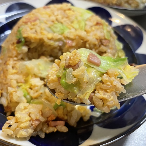 レタスチャーハン（2人分）