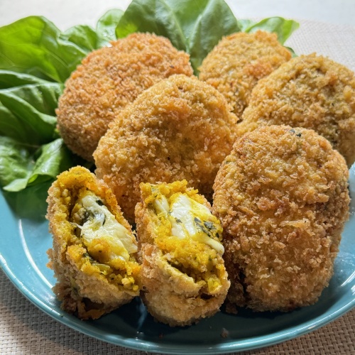 さけるチーズのかぼちゃコロッケ（6個分）