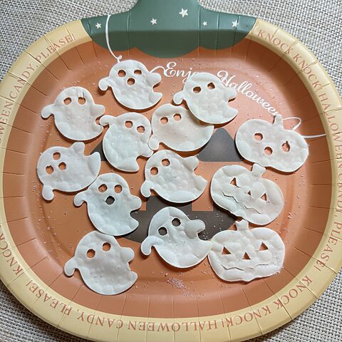 親子で作ろう！ ハロウィン餃子チップス